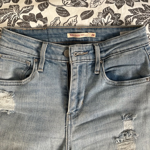 Levi’s 721 High Rise Skinny Women’s Jeans size 24 - Picture 2 of 4